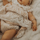 Meerkat - Anya Vintage Lace Short Sleeve Dress