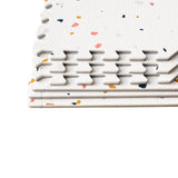 Tayla Jean Terrazzo on White Tile Play Mat
