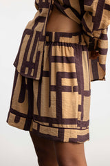 Zaya Printed Shorts