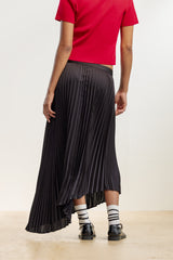 Elara Asymmetrical Pleated Skirt