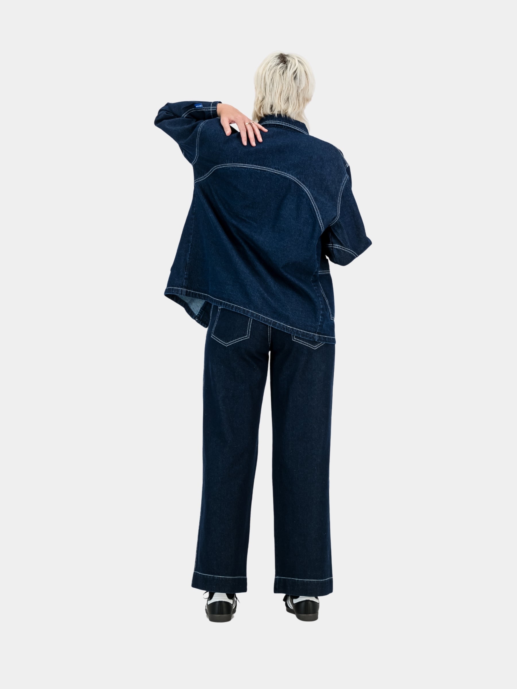 Engineered Denim Jacket (extra length) - Indigo
