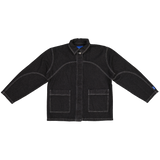 Engineered Denim Jacket (extra length) - Black