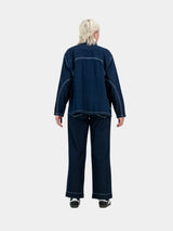 Engineered Denim Jacket (extra length) - Indigo