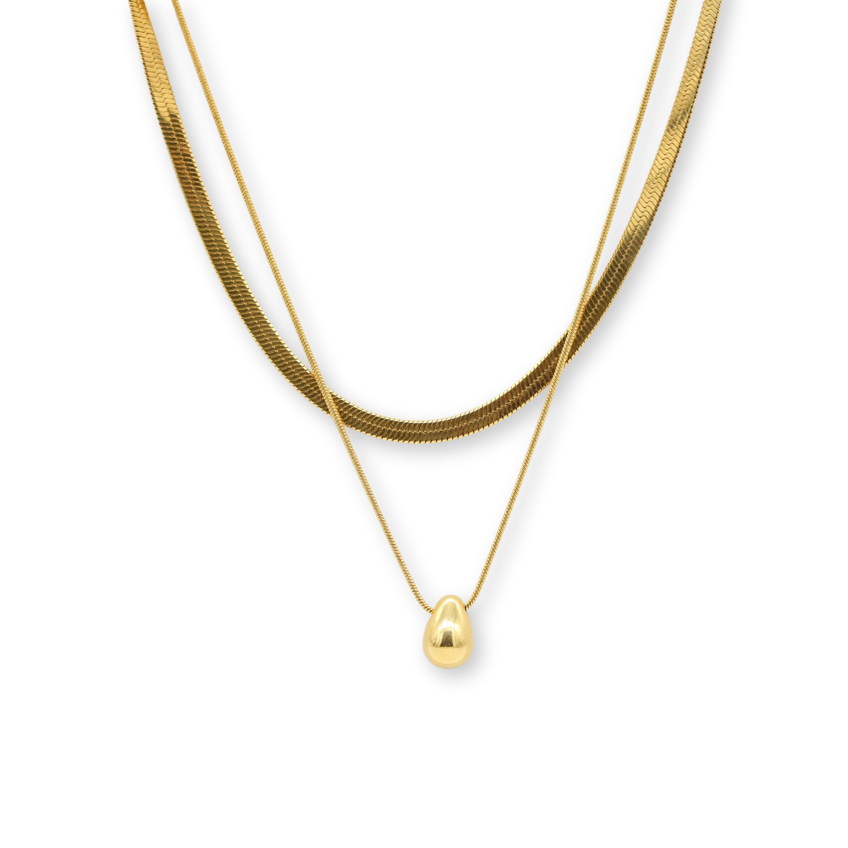 Layered Pendant Necklace