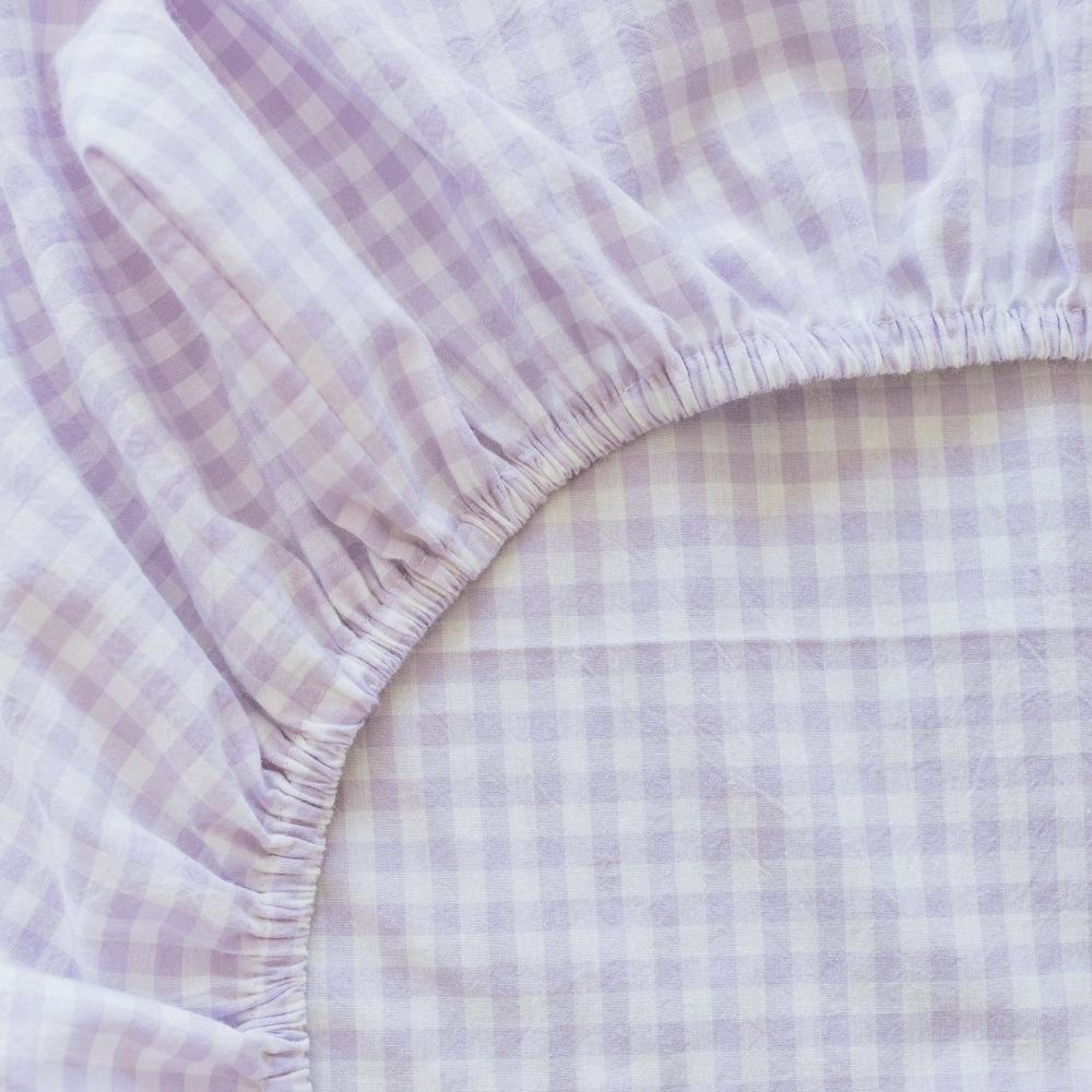 Phlo Studio Washed Cotton Cot Fitted Sheet