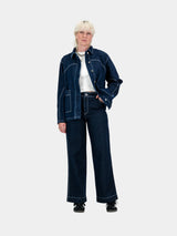 Engineered Denim Jacket (extra length) - Indigo