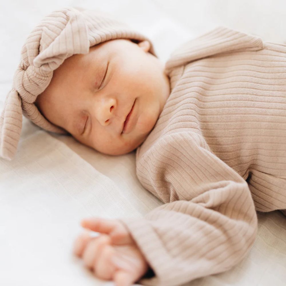 Boki Organic Rib Zipsuit with Footies & Mittens