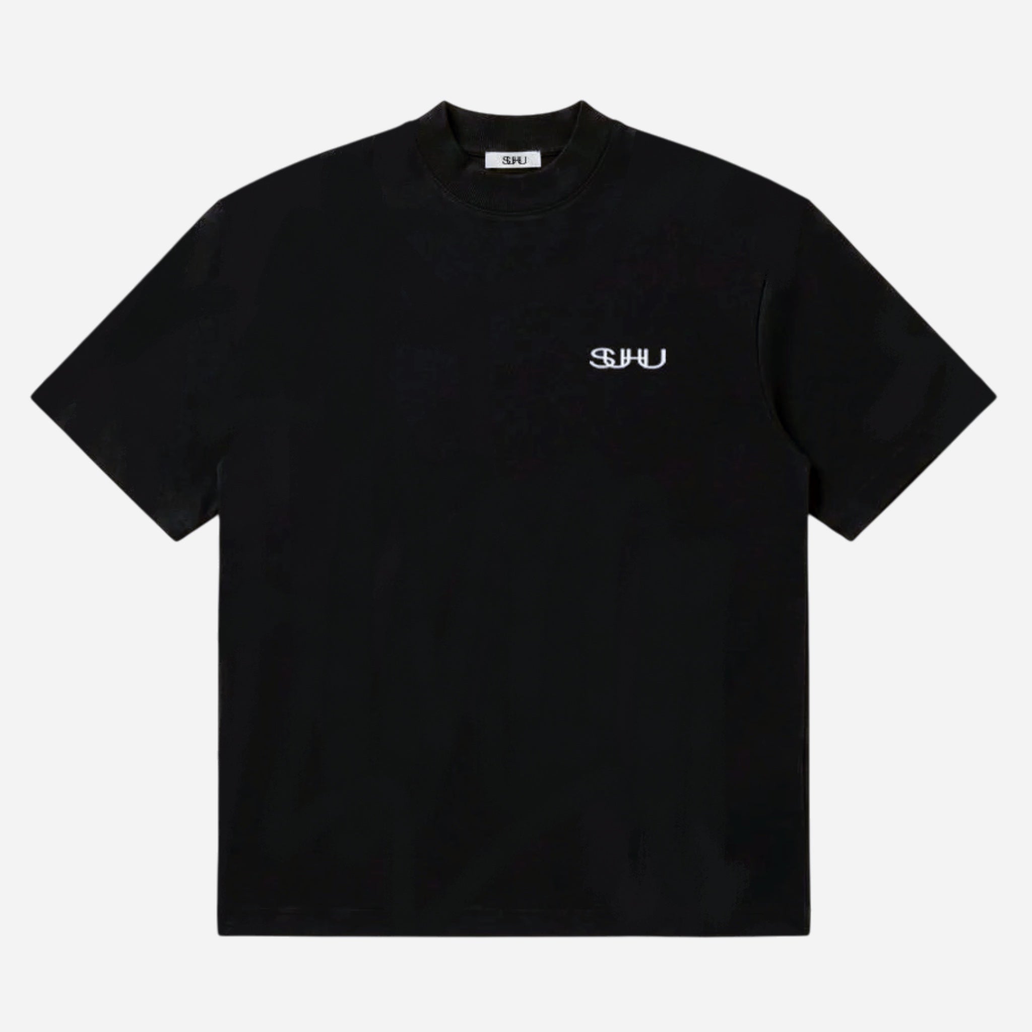 SUHU Logo Black T-Shirt