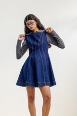 Nomfundo Fit And Flare Mini Dress