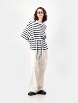 Stripe Tie Tee