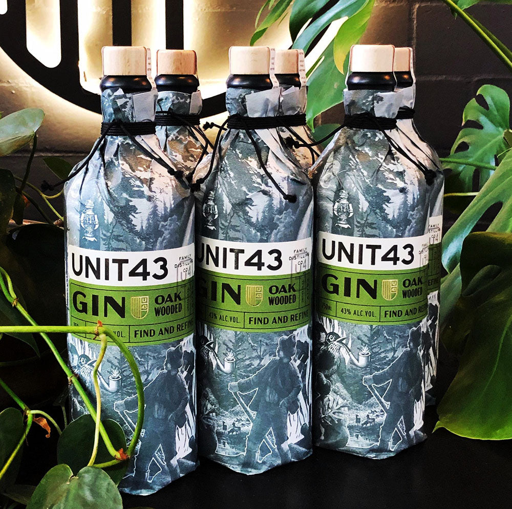 Unit43 Oak Wooded Gin: Case of 6