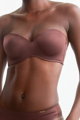Carmen Multiway Padded Bra _ 157867 _ Chocolate