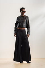 Eleni Inverted Pleat Wide Leg