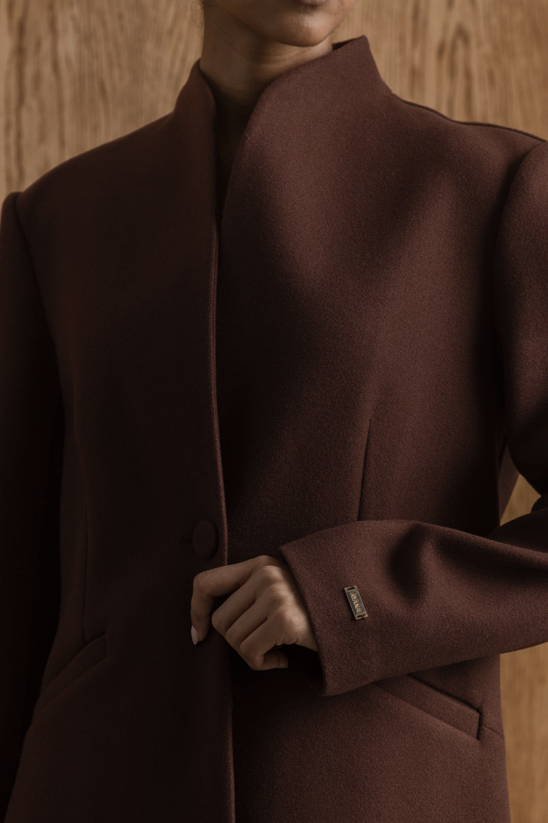 Maia High Collar Coat