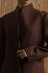 Maia High Collar Coat