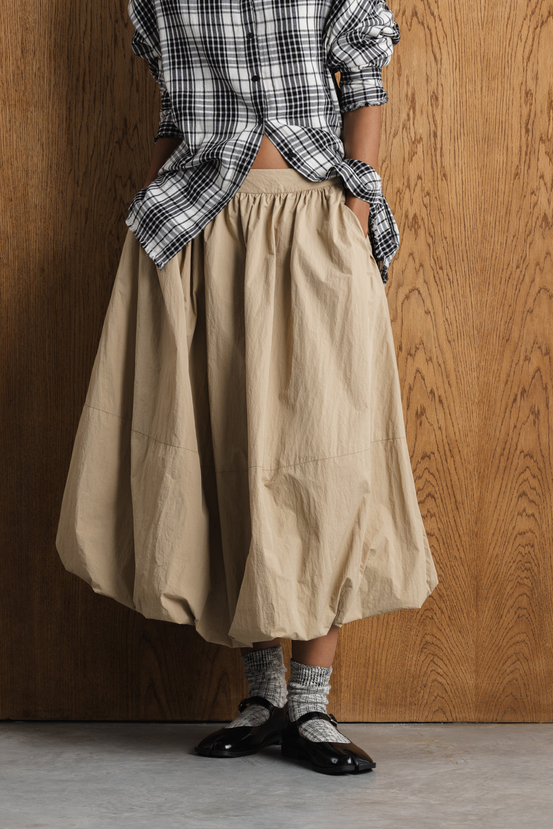 Zora Bubble Hem Skirt