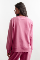 Hannah Sweatshirt _ 160332 _ Dusty Pink