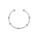 Saturn Bangle Silver