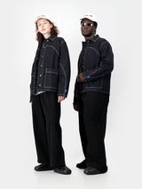 Engineered Denim Jacket - Black