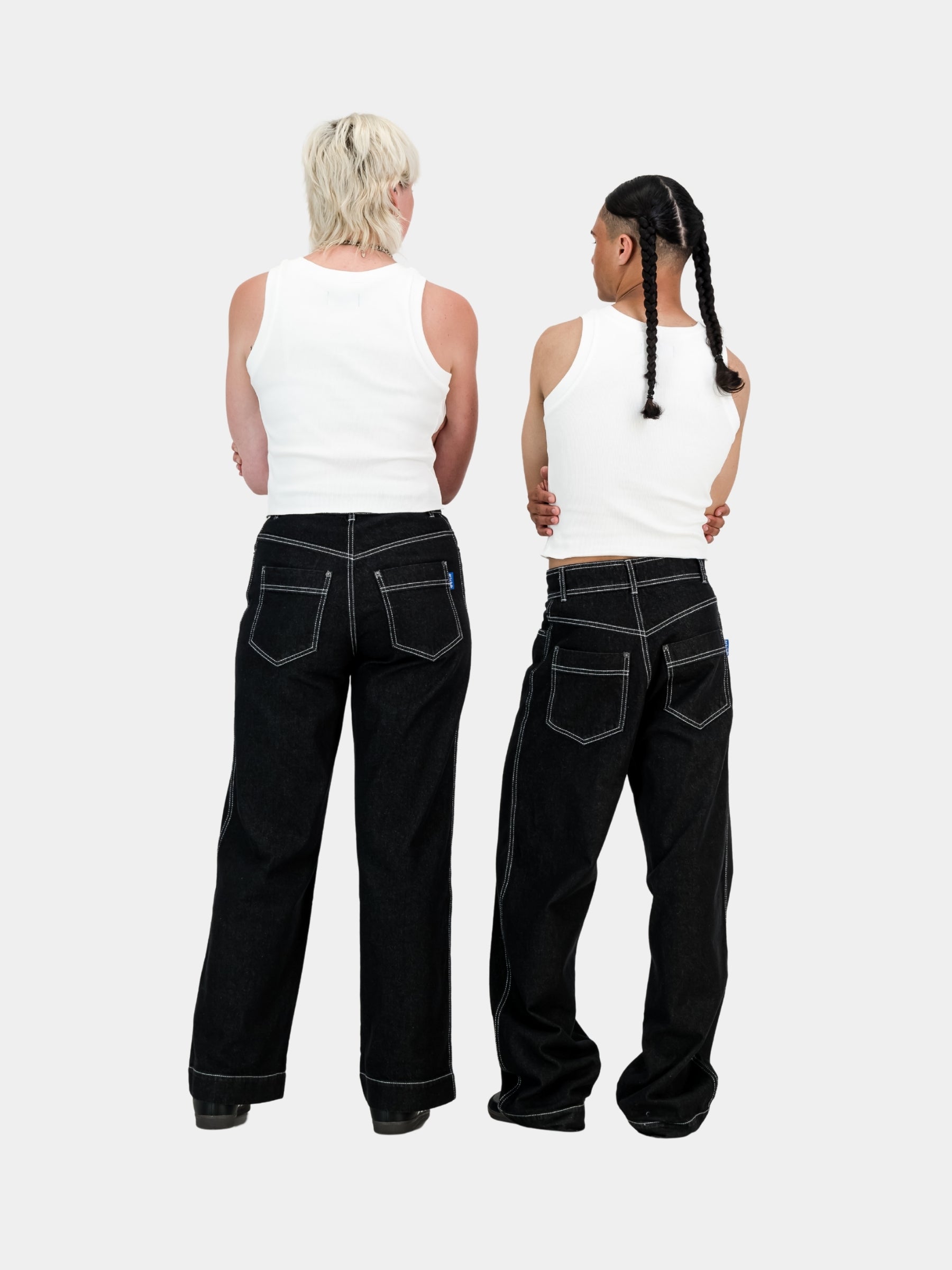 Unisex Jeans - Black