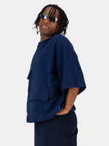 Navy Pocketed Tee