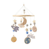 Wooden Space Cot Mobile