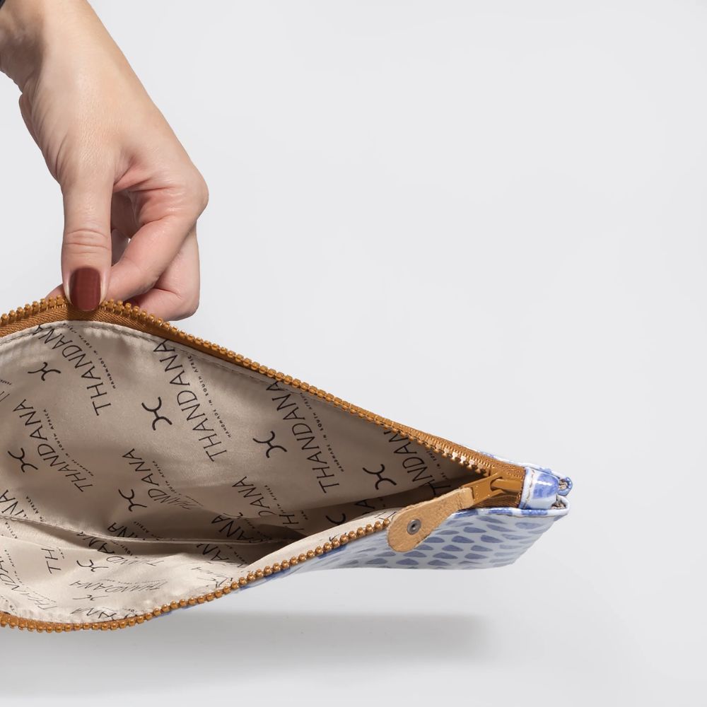 Thandana Laminated Fabric Kids Doodle Pencil Pouch