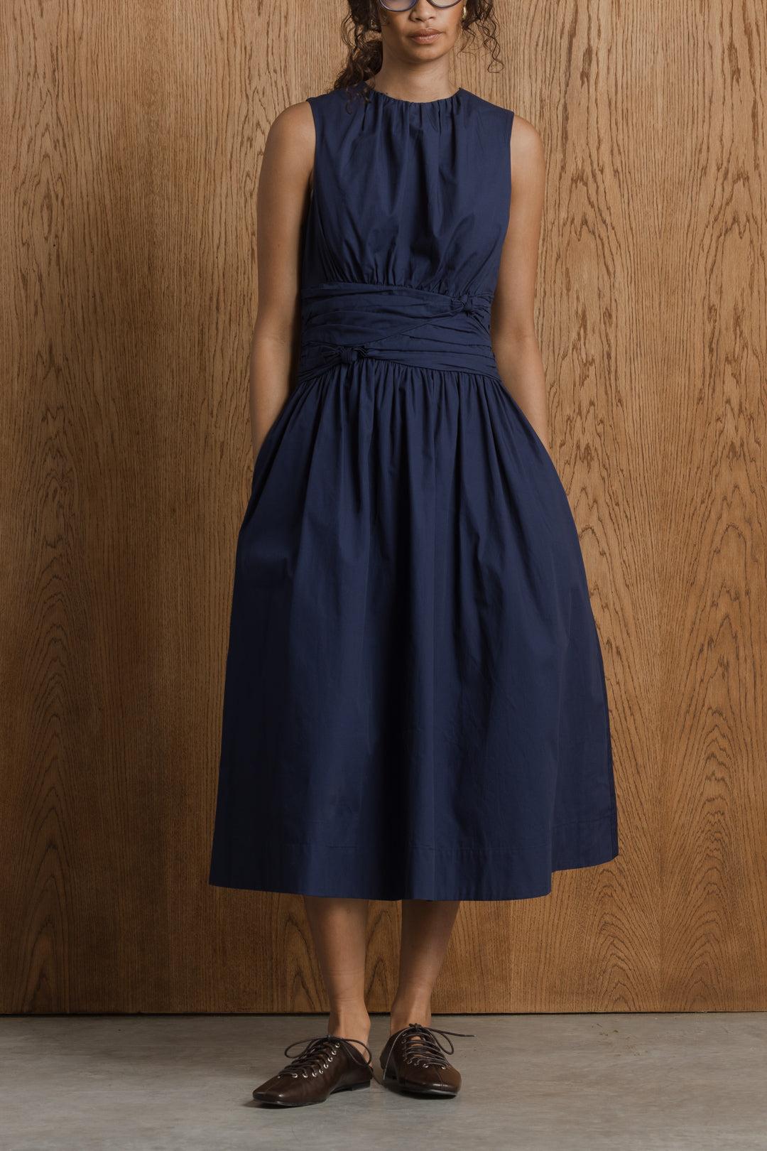 Raven Cotton Midi