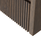 The Monolith Floating Bedside - Ash Brown