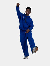 Cropped Cocoon Track - Royal