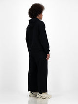 Cropped Cocoon Track- Black.