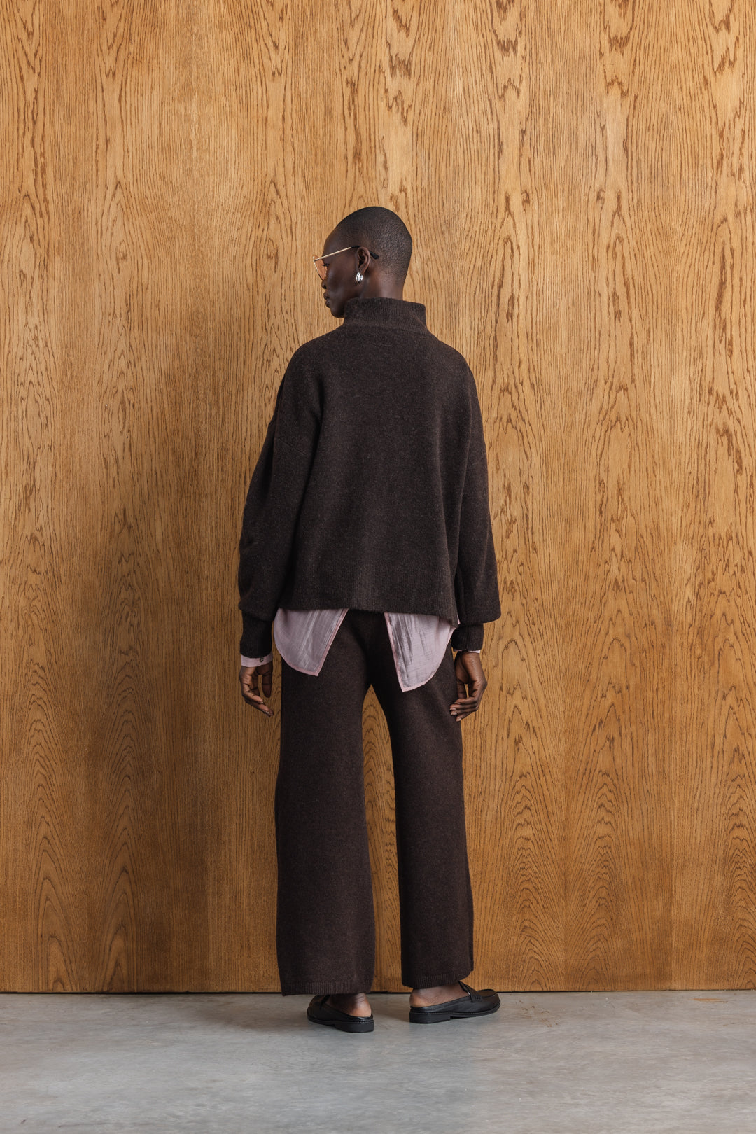 Ayakha Knit Wide Leg Pants