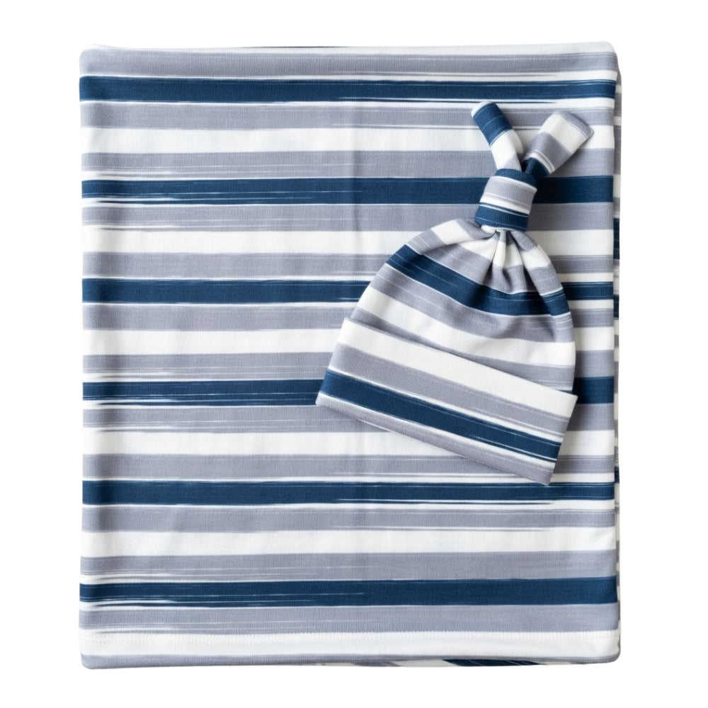 Aai Aai Baby Swaddle and Beanie Set