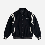 SUHU PITCHER JACKET, BLACK