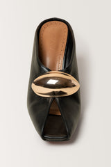 Azola Chunky Trim Mule Heel
