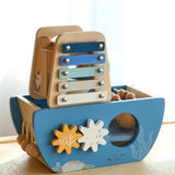 5-in-1 Wooden Activity Boat