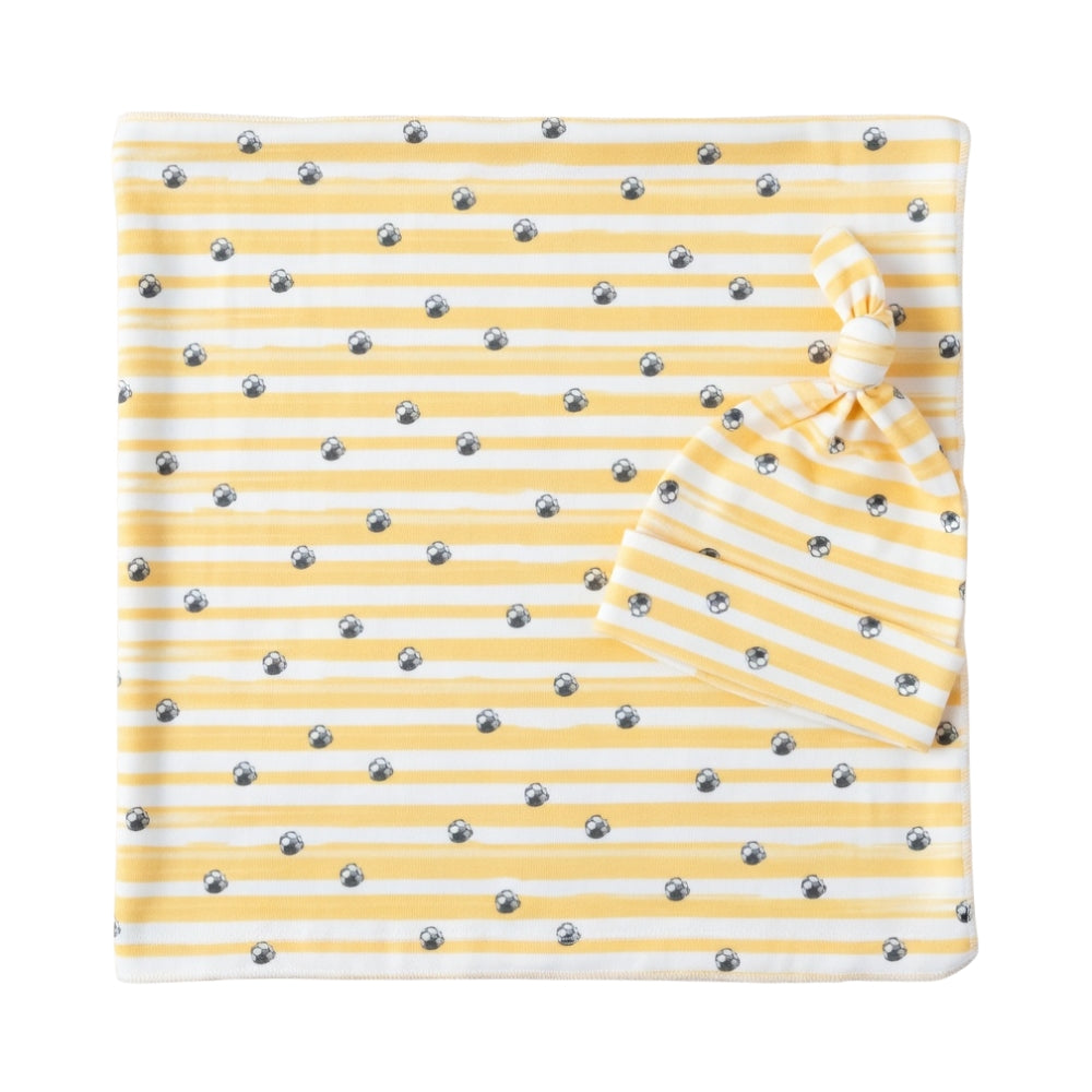 Aai Aai Baby Swaddle and Beanie Set