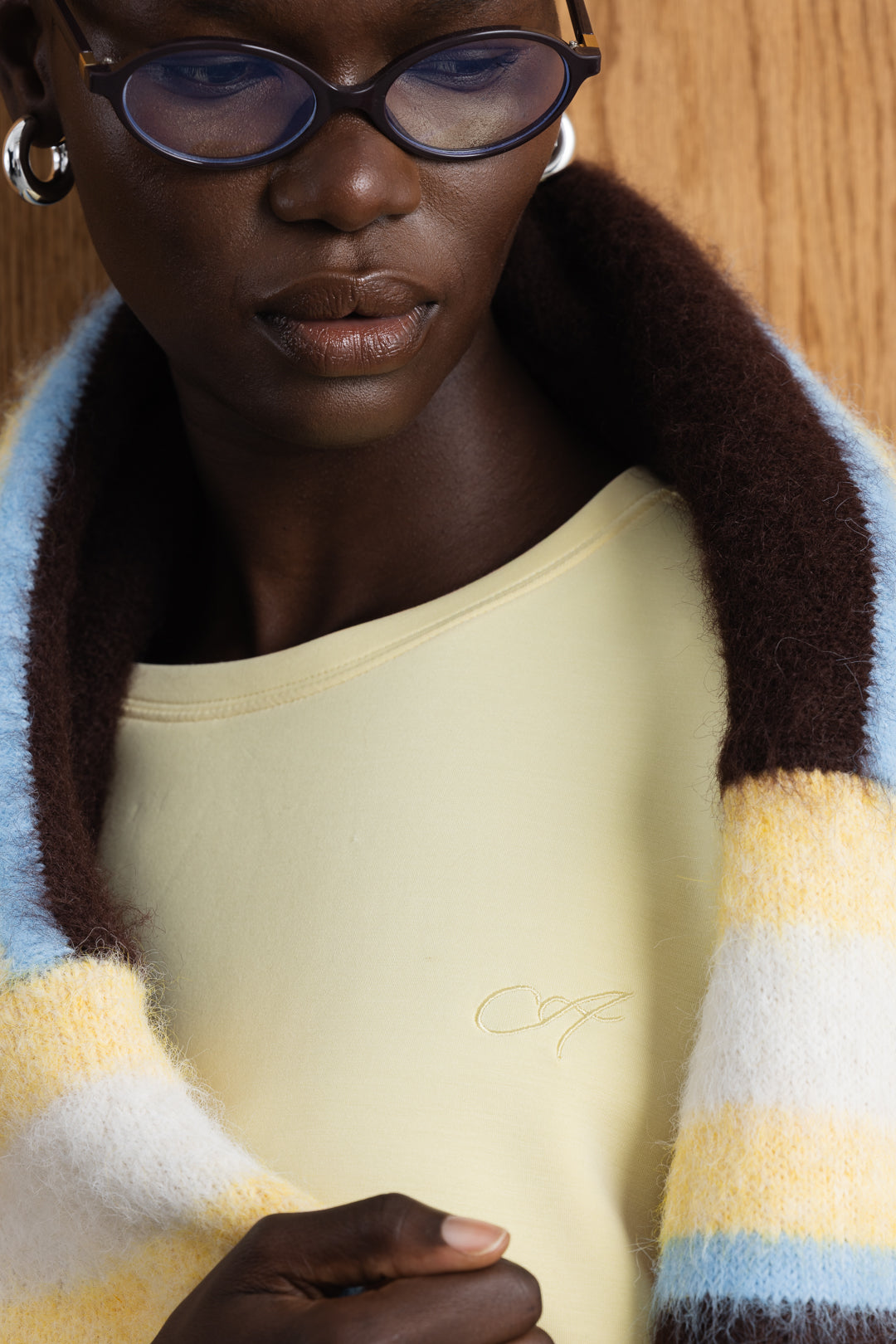Reign Model Fleece Crew
