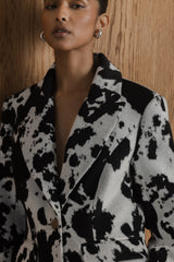 Jaydee Animal Print Coat