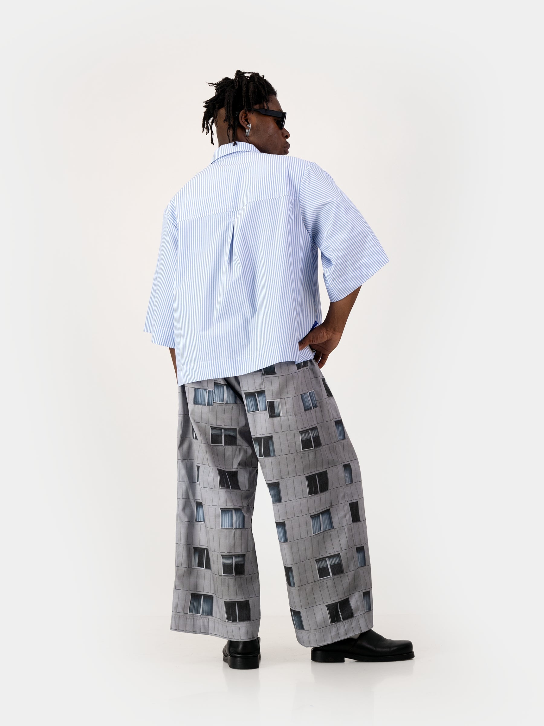 Reef Sithole Cropped Cocoon Pants