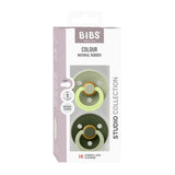 BIBS 2-Pack Latex Colour Fusion Pacifiers