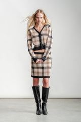 Ohluma Check Mini Skirt _ 161997 _ Assorted