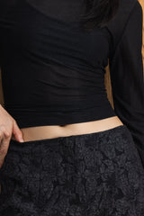 Bailey Textured Straight Leg Pants