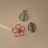 Mushie Robot Rattle Teether