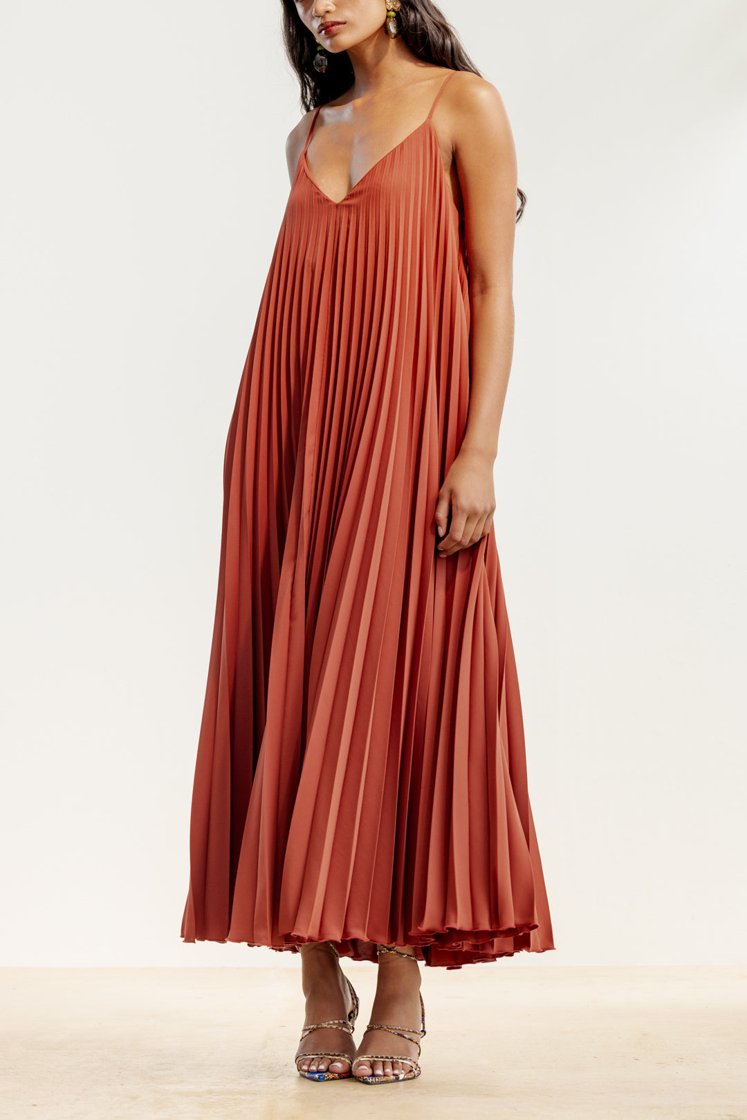 Martha Pleated Maxi