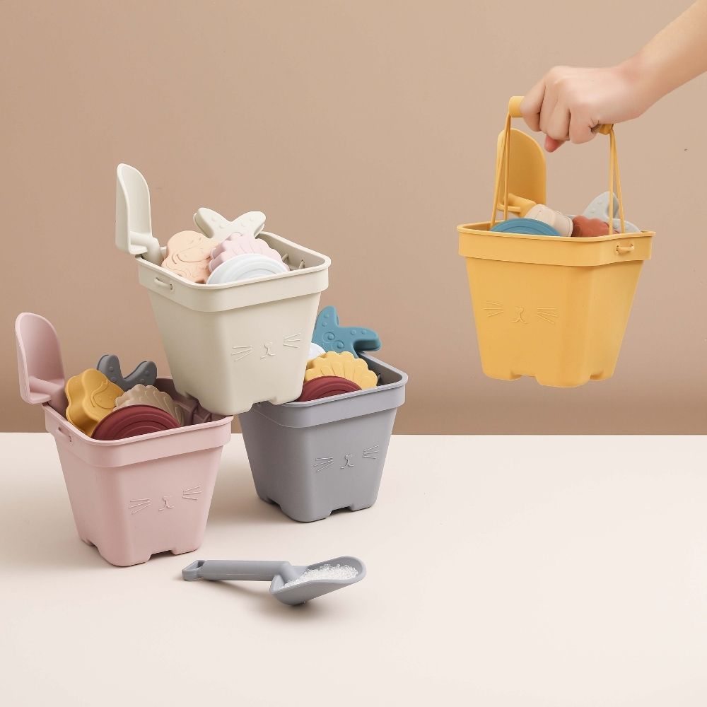 Silicone Beach Bucket Set