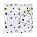 Aai Aai Baby Swaddle and Beanie Set