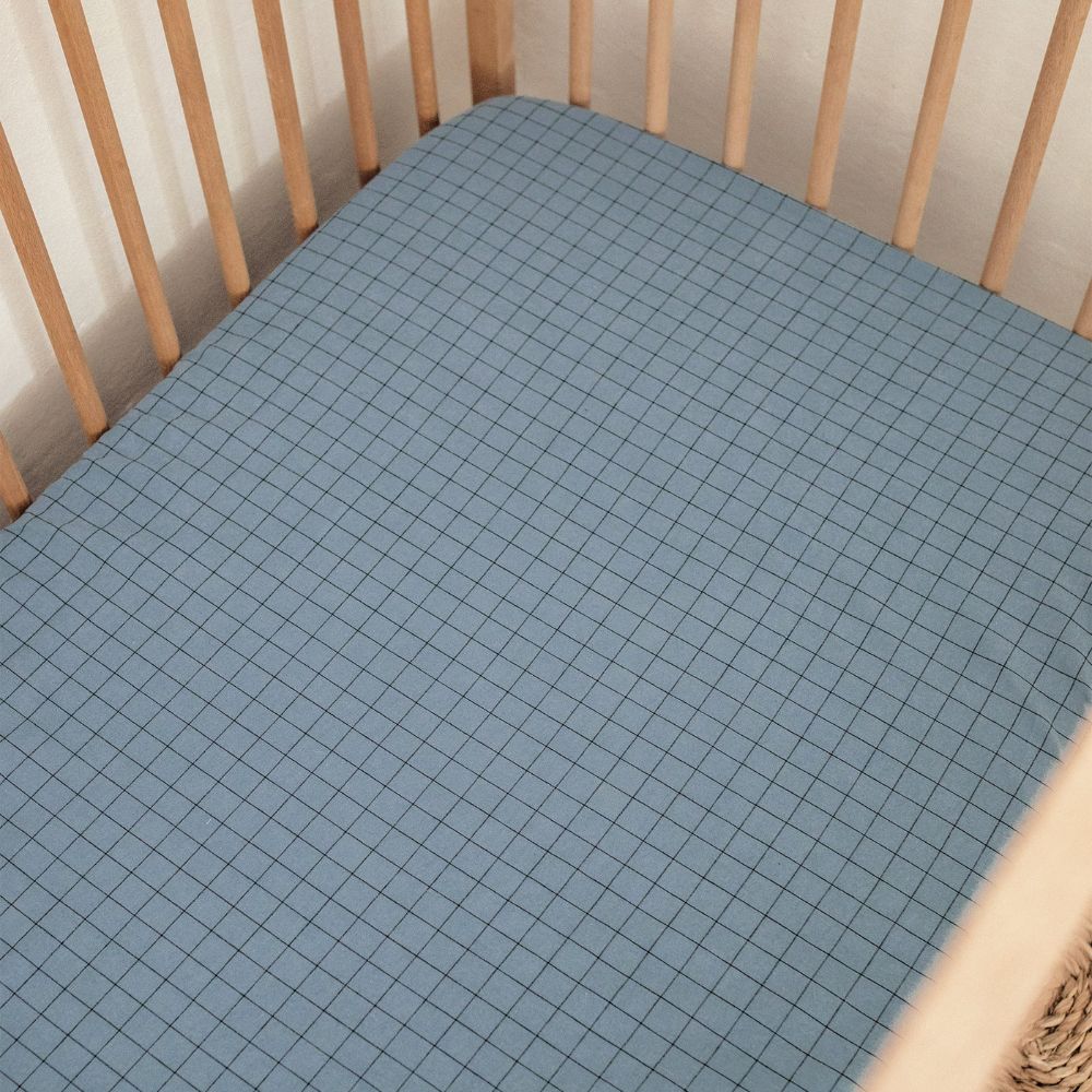 Phlo Studio Washed Cotton Cot Fitted Sheet