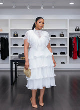 Eliana White Dress