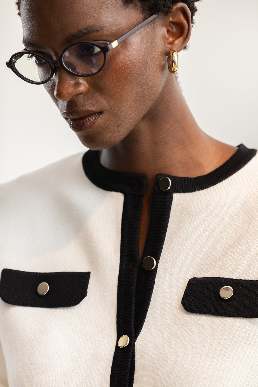 Rumi Colour Block Cardigan